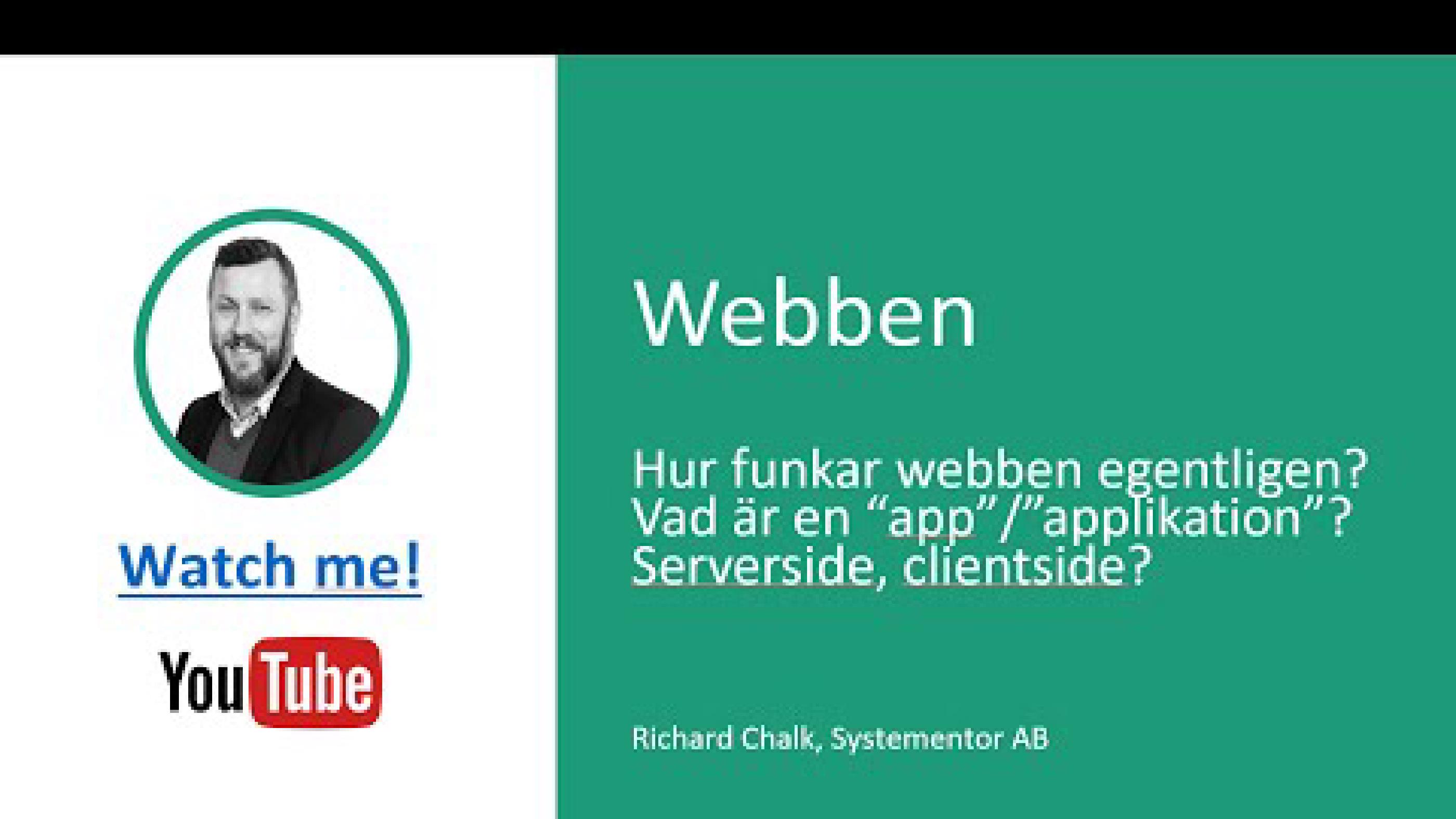 Webben... Vad är det?