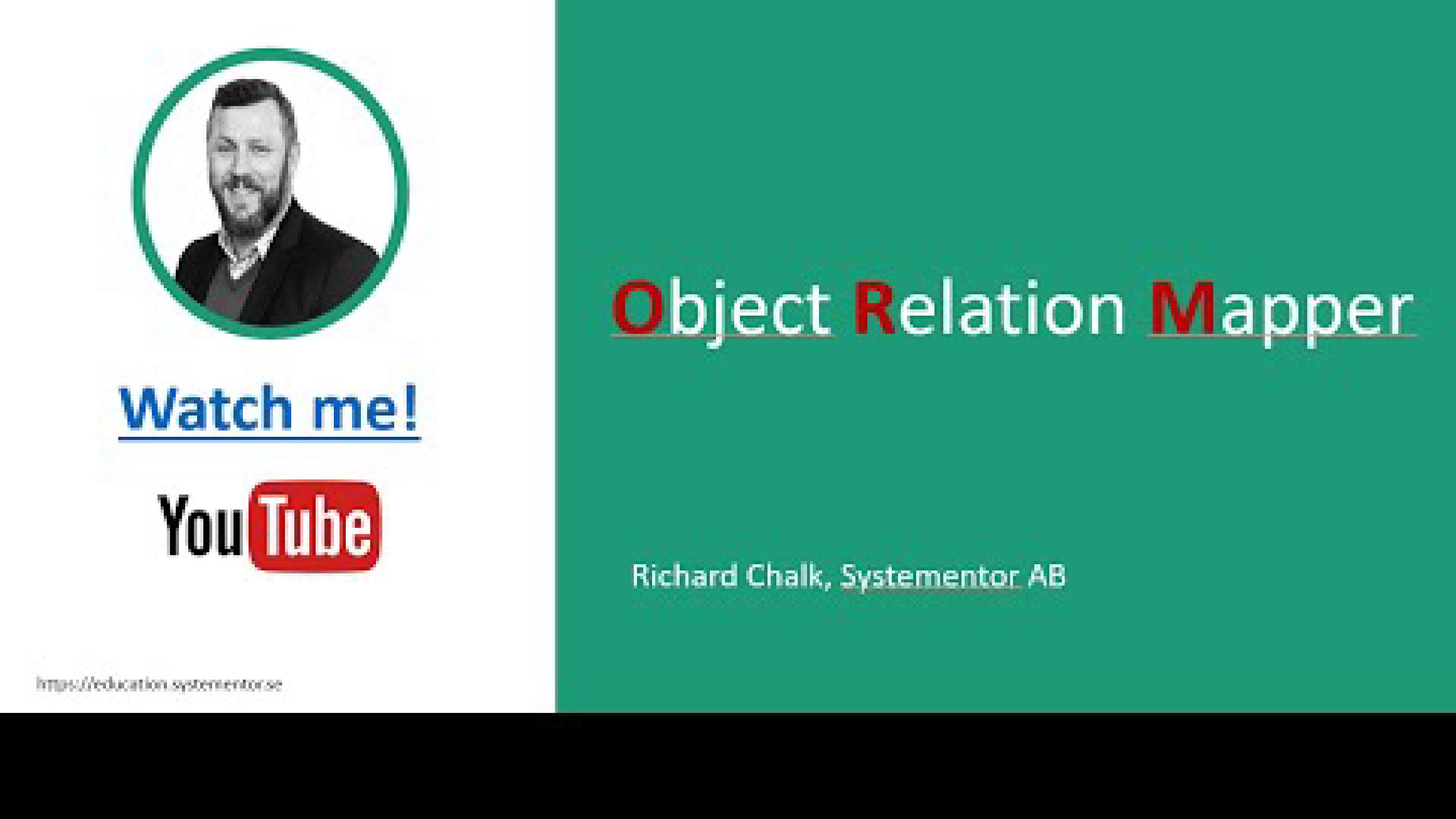 C# - Advanced - O.R.M