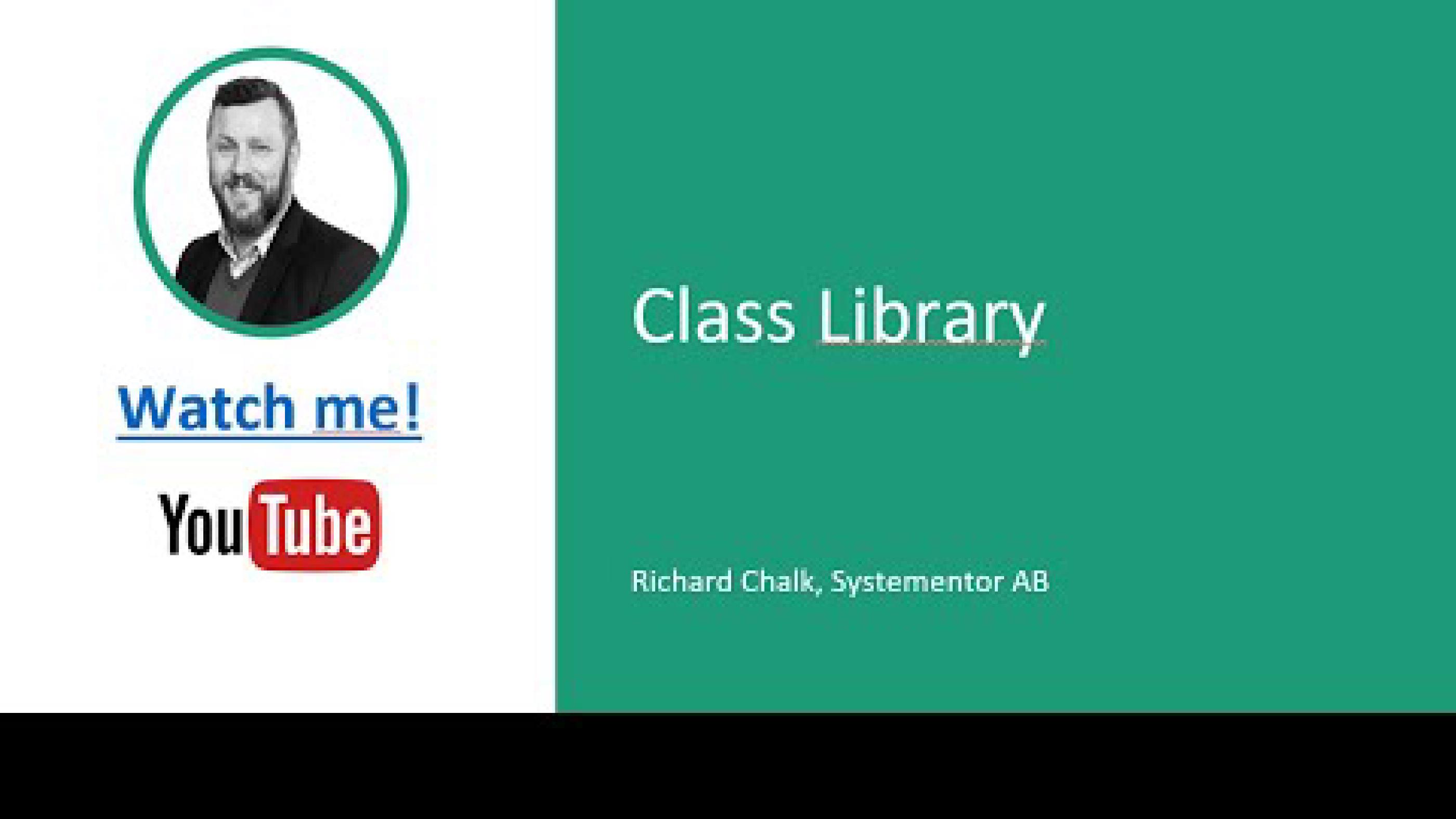 C# - Advanced - Class Library
