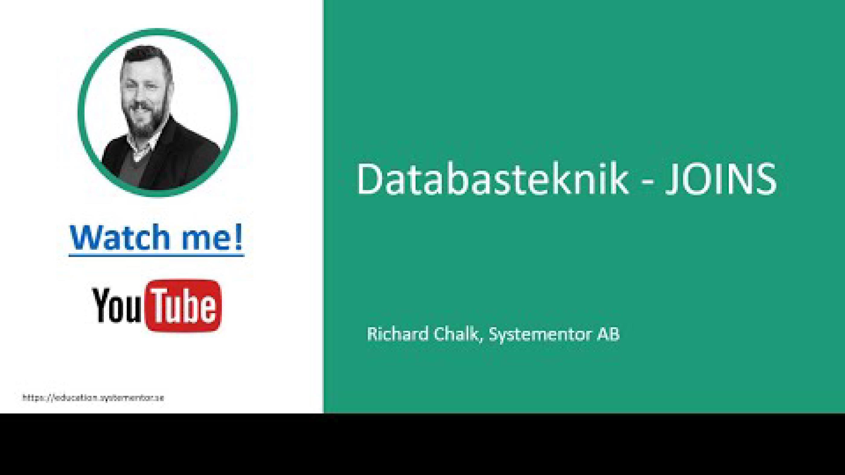 MS SQL Server - JOINS