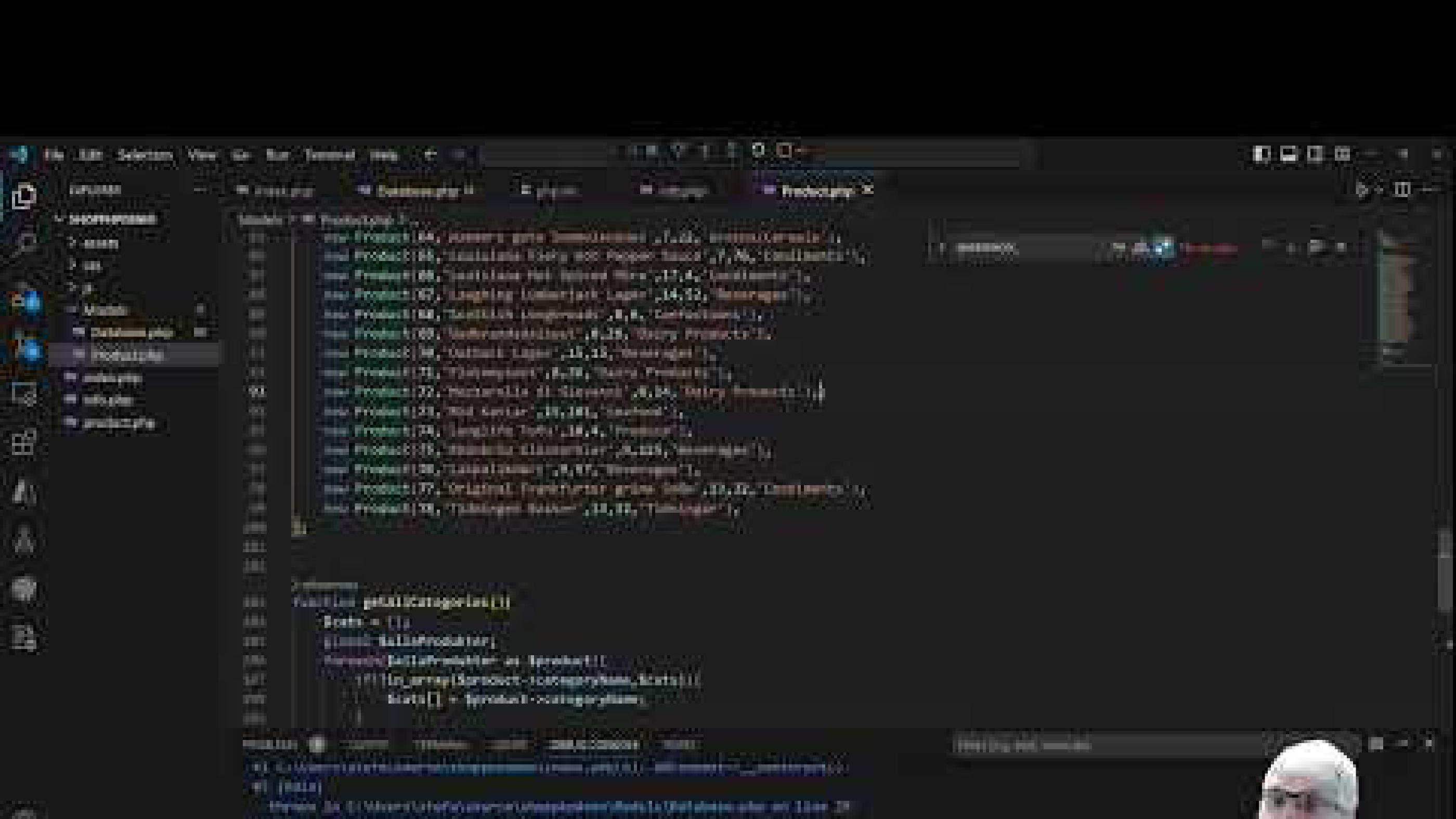 PHP Database MySQL config/install