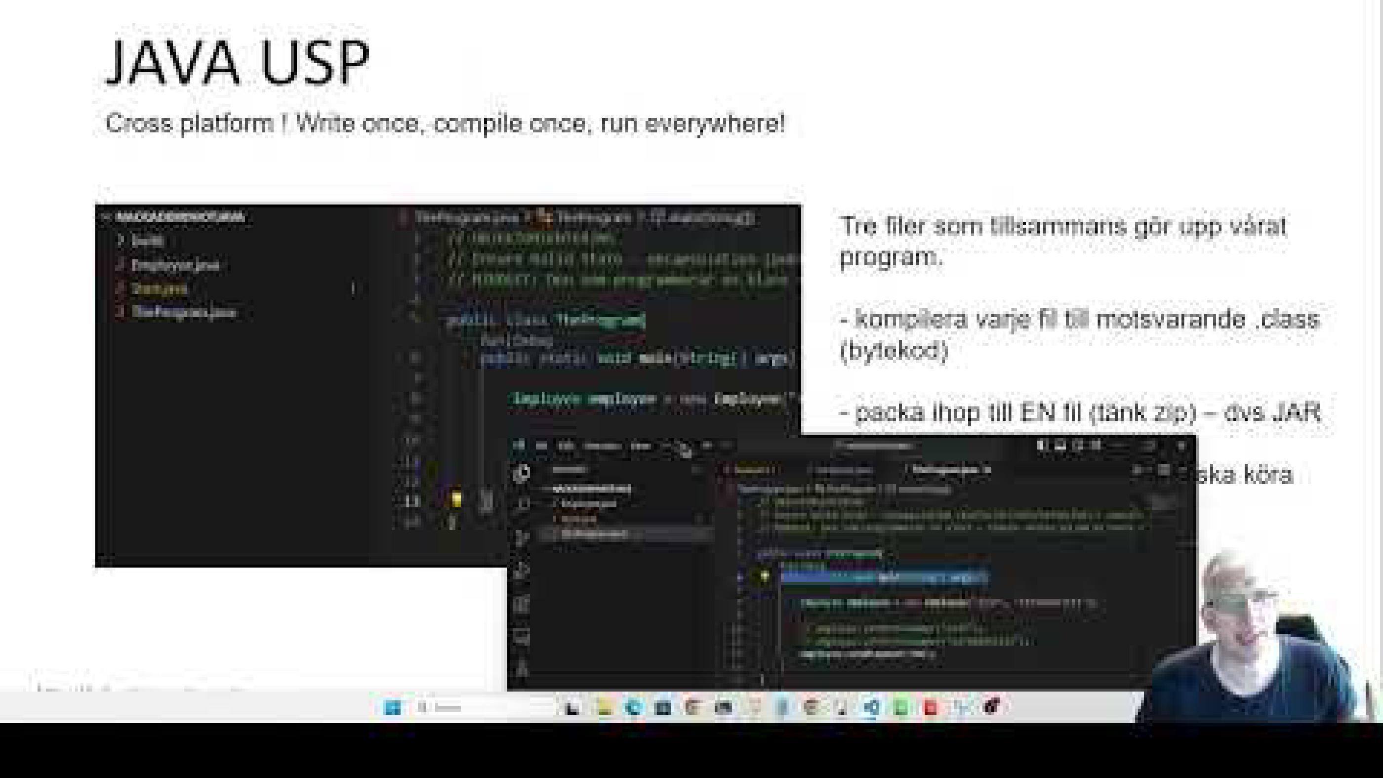Hur Körs Java Program