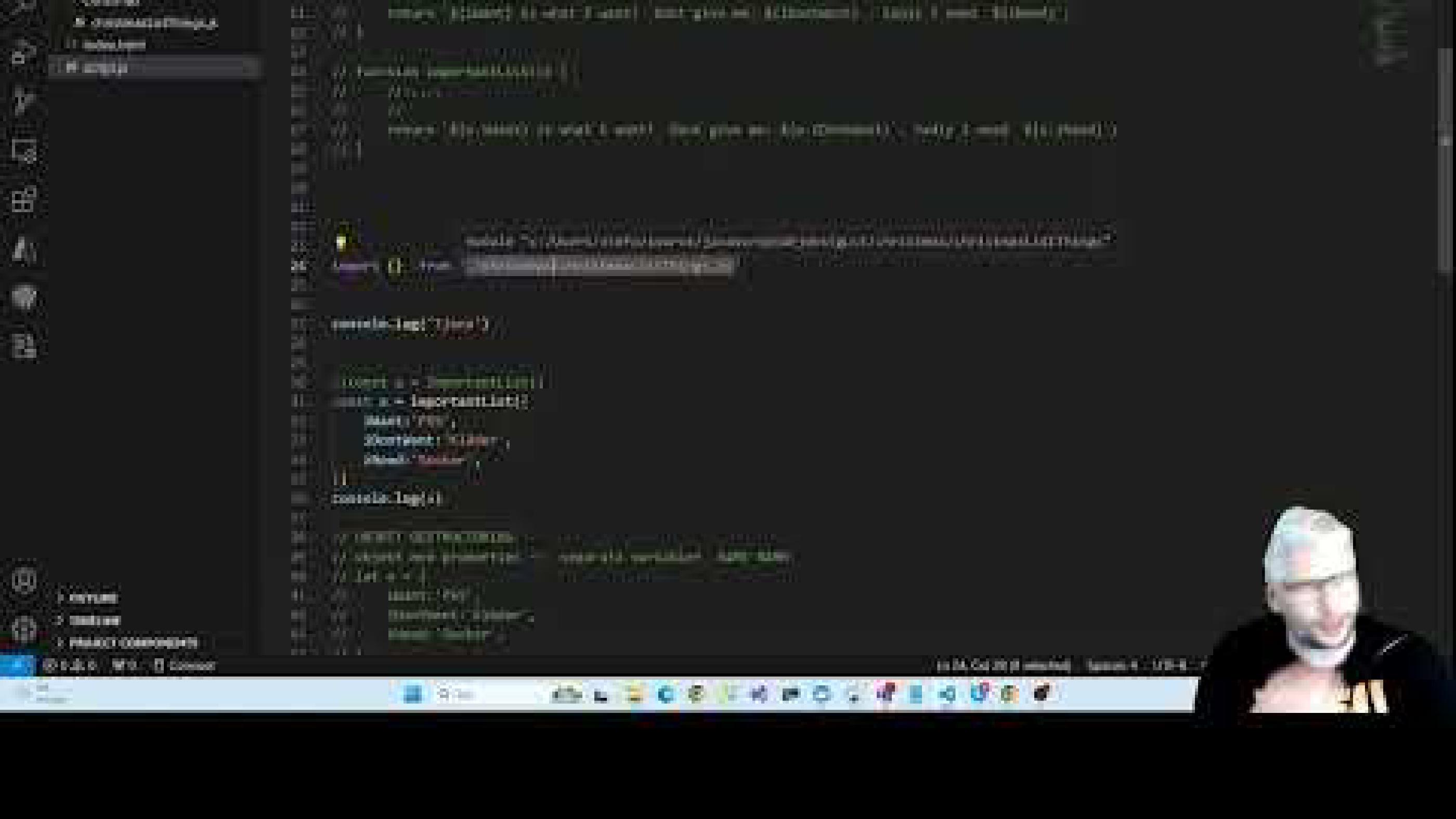 Javascript Import - destructuring part 2